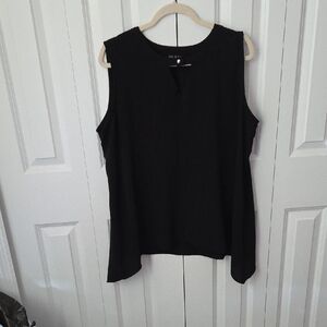 Sami & Jo Elegant Black Sleeveless Top